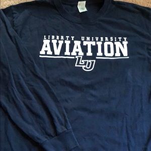 Liberty University Aviation T-shirt
